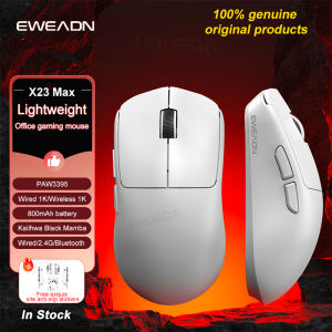 EWEADN X23pro 2.4G Wireless Lightweight Office Mouse PAW3311 Sensor 12000 DPI Macro-defined 1000hz Wired Gaming Mouse Boy Gift