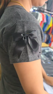 ***ส่งไว*** โบว์สีดำ ติดเสื้อ ริบบิ้นดำ โบว์ดำ สำหรับไว้ทุกข์  ใส่ได้ทั้งชายหญิง