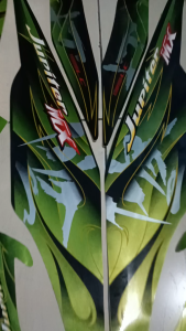 stiker striping yamaha jupiter mx old 2008 hijau lis body standar berkualitas original