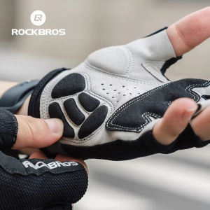 ROCKBROS Bike MTB Road Full Finger Bicycle Gloves Screen Touching Men Women Spring Summer Breathable Cycling Gloves