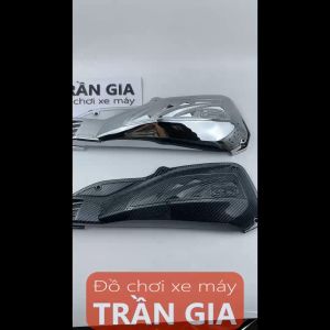 [FreeshipMAX] Chụp lọc gió xe vision 2014-2015-2016-2017-2018-2019-2020 ốp pô e bầu gió - phụ kiện trang trí xi inox cacbon