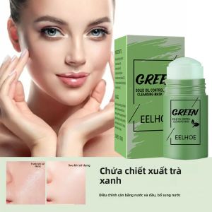 Thanh Lọc Da Mặt Bằng Trà Xanh - Làm Sạch Lỗ Chân Lông Điều Trị Mụn Trứng Cá Loại Bỏ Mụn Đầu Đen Kiểm Soát Dầu Dưỡng Ẩm Làm Đẹp Chăm Sóc Da Cho Toàn Bộ Khuôn Mặt