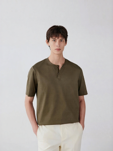 ICICLE | Cotton Knit Summer Short Sleeve T-shirt
