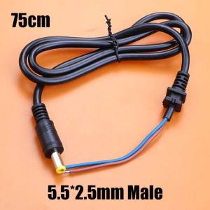 Cáp Sạc Pin DIY DC 5.5x2.1mm/5.5x2.5mm Đầu Nối Jack Nguồn 2 Chân Đực Cái Cho Thiết Bị Điện Tử