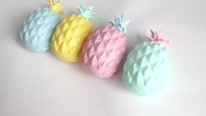 Pineapple Stress Ball Fidget Toys Ball for Pressure Release Party Gifts Stress Relief for Kids & Adult Tricky Funny Squeeze Toy