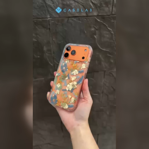 CASE FRESCO FLORAL CLEAR Case COMPATIBLE FOR IP 17 PROMAX 17 PRO 17 AIR 17 16 PROMAX 16 PRO 16 16 E 15 PROMAX 15 PRO 15 14 PROMAX 14 PRO 14 13 PROMAX 13 PRO 13 12 PROMAX 12 PRO 12 11 VERDENA Shockproof Protective Soft Edge CASE MOTIF LZD