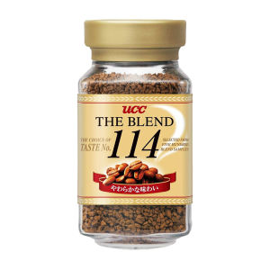 Japan Import UCC UCC 117 Instand Coffee Powder Shangdao Extra Thick Black Coffee Sucrose-Free Canned 90G