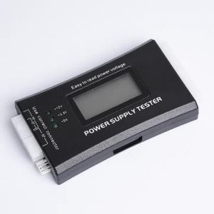 Gaqqee | Máy Kiểm Tra Chẩn Đoán Nguồn Điện ATX Màn Hình LCD Kỹ Thuật Số Máy Tính PC 20/24 Pin Kiểm Tra Nguồn Máy Kiểm Tra Nguồn Điện Công Cụ Đo Điện