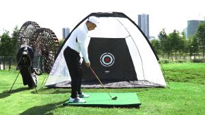 Lồng Tập Swing - Lều tập swing golf tại nhà - PGM CHÍNH HÃNG Golf Swing Practice Net - LXW002