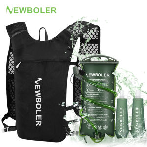 NEWBOLER Outdoor Trail Running Backpack Ultralight Women Men Running Race Hydration Vest Marathon Bike Bag for Marathon Hiking