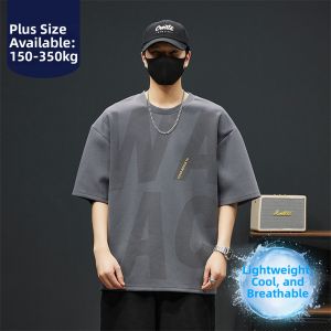 BINHANG | Cool Breathable Loose Printed Short Sleeve Shirt