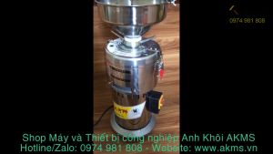 Máy nghiền bơ đậu phộnghạnh nhânsốt mèsốt cà chua model DM-ZM100 III công suất 1100W năng suất 15kg/giờ