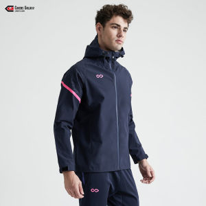 Hooded Custom Soccer Training Windbreaker Short Jacket