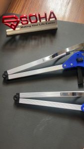 PCK-01 Penjepit Barang / Pickup Tool Alat Capit Pemungut Sampah Model Tongkat Bisa Lipat Dan Serbaguna / Bahan Stainless
