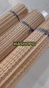 COD sabuk sangkar burung 30 batang jarak 12cm lubang bor 25mm bulat