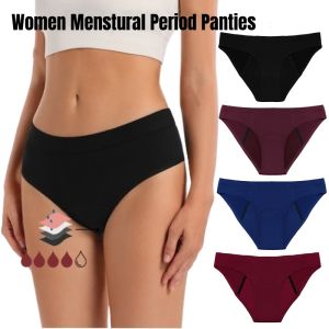 Leakproof Mid-Rise Breathable Women Menstural Period Panties Incontinence Underwear Super Absorption Briefs Female Dropshipping