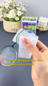 Tisu anti kabut tisu lensa sekali pakai kertas pembersih kacamata anti kabut lensa ponsel SH