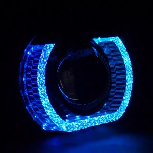 ISUN Shroud Matrix 5D Motorcycle I8-U WRGB 25 Inch Akrilik Premium Design APP Bluetooth DC12V