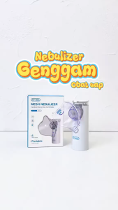 MBW - Dr.Isla Nebulizer Portable Alat Uap Nebu Pernapasan