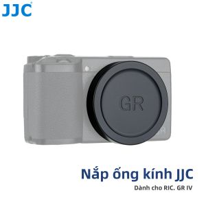 Nắp Ống Kính Kim Loại JJC Cho Ricoh GR IV/GRIV/GR4 Chống Bụi Bảo Vệ Ống Kính Phụ Kiện Máy Ảnh Tương Thích Với Nắp Ống Kính Ricoh GR4