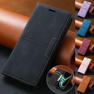Wallet With Card Slot Flip Leather Case For Samsung Galaxy S26 Ultra S26 Plus S26 S25 FE A07 A15 A16 A17 A26 A36 A37 A55 A56 A57