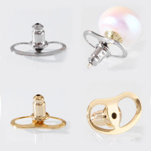 10/30/50/100pcs Big Earring Lifters Metal Earring Stoppers Backings Pierced Safety Ear Back