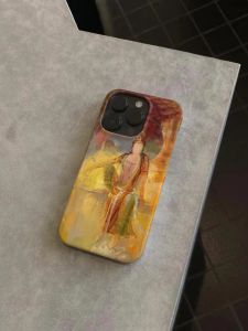 Water and Moon Kuan-Yin New Chinese Art Painting for Apple iPhone 7-15 Pro Max Case