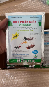 (Gói 50g) Bột phấn kiến Vipesco là chế phẩm xua đuổi côn trùng và xử lý sạch sẽ kiến và gián tận gốc