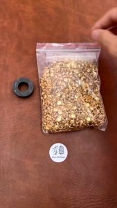 Set 10 Đinh Tán Rivet Đồng Thâu Đúc Màu Vàng Gold 14K Phụ Kiện Làm Bóp Ví Đồ Da Thủ Công Handmade DIY