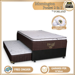 Springbed Kasur Sorong 2 in 1 Plushtop Pocket Spring - Forland Springbed Mornington Pocket [JABODETABEK]