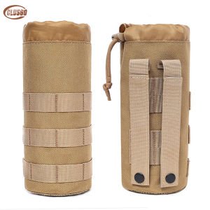 Outdoor Kettle Bag Waist Bag Portable Molle Kettle Bag Tactical Outdoor Kettle Bag Pannier Bag Kettle Cover Protective Case