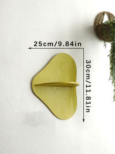 Colorful Floating Wall Shelf Display Wooden Plant Flower Pot Tray Storage Rack Art Home Decoration for Girl Room Wall Decor Gift