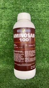 อะมิโนซาน100 ขนาด1ลิตร ตราหญิงงาม