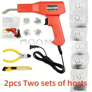 Pistol Las Retak Solder Plastik Body Mobil Motor Pecah Kendaraan 220V 50W Welder Gun Kit Automotive Plastic Welding Gun