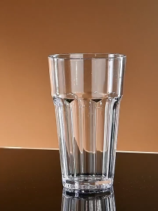Acrylic Beer Cups Transparent Anti-drop Octagonal Cup Bar KTV Commercial Water Cups Drink Cup Reusable