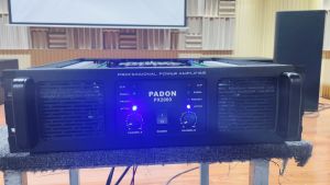 PADON - Penampilkan profesional Penampilkan tenaga 3u Klas H subwoofer dua 18 inci dua saluran peralatan audio profesional