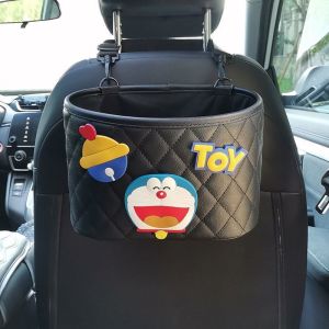 Túi Đựng Đồ Xe Hơi Hoạt Hình Nhiều Chức Năng Túi Đựng Đồ Đệm Ghế Ô Tô Hộp Đựng Khăn Giấy Hộp Đựng Cốc Nước Phụ Kiện Trong Xe