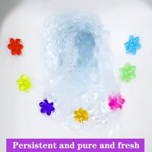 【20PCS】Toilet Cleaner Gel Aromatic Flower Stamp Toilet Deodorizer Gel Stamp Odor Remover New Toilet Bowl Cleaner Flower Solid Detergent Bath Gel Deodorizer The Automatic Cleaning Floret Deodorizing Odor Removing Fragrance Gel