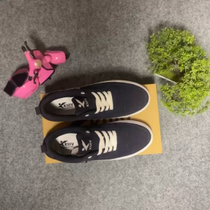 KUIV - ASTERIX NAVY | Sepatu Sneakers Casual Pria Size 39-43 Sepatu Sekolah/Kuliah Kerja dan Nongkrong