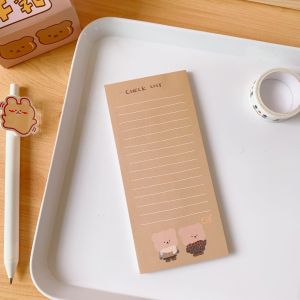 50 sheets Cute Bear Memo pad check list notepad paper office planner stationery school supplies