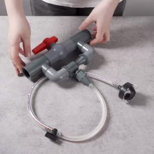 Irrigation Venturi Fertilizer Injector Automatic Fertilizer Injector Irrigation Venturi Fertilization System 1set 32 / 40 /50mm
