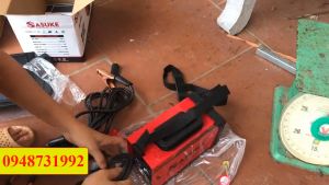 Máy Hàn Điện Tử Inverter SASUKE ZX7-200N - Công Nghệ Hàn Biến Tần IGBT inverter - Hàn Que 1.6-3.2 ly - Đầy Đủ Phụ Kiện - Bảo Hành 12 Tháng
