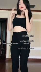 [XẢ KHO] Quần Loe 1 Cúc Nhiều Màu Siêu Hack Dáng