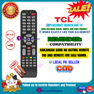 TCL Smart TV Remote Control REPLACEMENT RC199E 06-519W49-C005X LED32S4900 LED40S4900 LED49S4900 LED40D2710 LED55S4903 TCL Remote Control LED48D2710 L32D2740E L32D2740E1SD LED32S4901 LED55S4901 alluremarketplace2nd