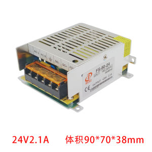 ใหม่ FS-50-24V21A สวิตช์พาวเวอร์ซัพพลาย สีเขียว หม้อแปลงไฟฟ้าขนาดกะทัดรัดไร้สารตะกั่วเป็นมิตรกับสิ่งแวดล้อมสำหรับการใช้งานควบคุมอุตสาหกรรม