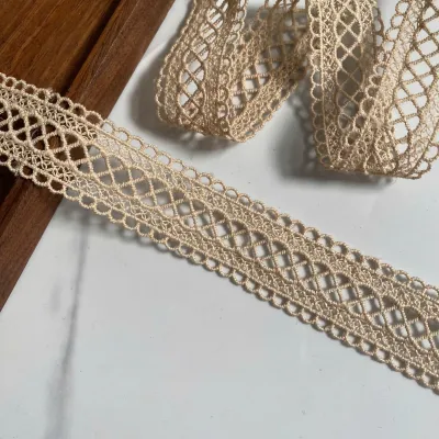 (DÂY 5 MÉT) REN CHỈ COTTON PHỤ KIỆN MAY VÁ BẢN RỘNG 2.5 CM.