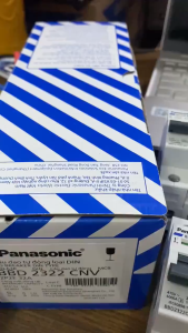 Panasonic - Cầu dao Aptomat MCB CB 1 Tép 1P 1 Pha 2 Tép 2P PhaCB đen khối cam kết chính hãng