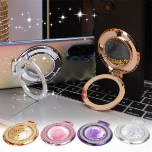 ขาตั้งที่จับสำหรับ iPhone โทรศัพท์มือถือทรายไหลสุดสร้างสรรค์มีห่วงโทรศัพท์สากล Huawei 16 Samsung ที่ยึดสำหรับช่วยถือ