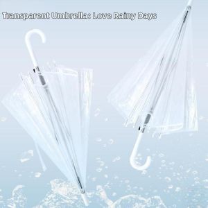Children Transparent Safety Arch Umbrella Mini