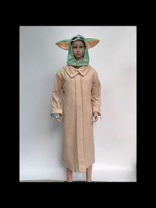 ali9 Halloween Costume the Mandalorian Yoda Baby Clothes Stage Performance cosplay Clothing Alien Clothes